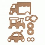 Набор ножей для вырезания Little Guy, 6шт., Spellbinders S2-229