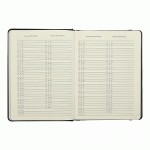 Щоденник датований 2026 SALERNO, А5, чорний, BM.2133-01 BM.2133-01