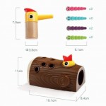Магнитная игра 'Дупло', Woodpecker Feeding Games, 120392, TOP BRIGHT 120392