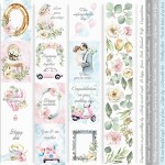 Набір двосторон. паперу для скрапбукінгу 30,5*30,5см 'Walking on clouds', 250г/м2, 10 арк., FDSP-01090 FDSP-01090