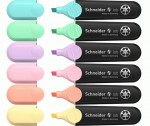 Набір маркерів текстовиділювачів SCHNEIDER JOB 1-4,5 мм, 6 пастельних кольорів в блістері, S115097 S115097