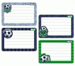 Наліпки для зошита Yes 'Football', 8 шт., 955541 955541