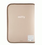 Папка факультативна Yes А4 пластикова на блискавці 'Miffy' з внутр. кишенею, 492408 492408