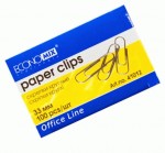 Скріпка кругла 33мм. 100шт., Е41012 Е41012