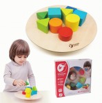 Іграшка дерев’яна 'Балансер з геометричними фігурами', 5090, Classic World 5090