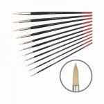 Пензлик синтетика кругла, Milk 1108R, №18 д.р., KOLOS 1108R