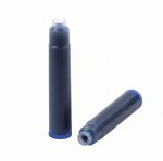 Патрони до перової ручки, Асорті (синій, чорний, фіолетовий), Schneider