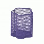 Підставка для ручок металева 'квітка' фіолетова 90х90х100мм ZB.3101-07 ZB.3101-07