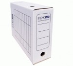 Бокс архівний Economix, А4, 100мм. колір білий, E32704-14 E32704-14