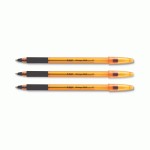 Ручка кулькова чорна Orange Grip ВІС 