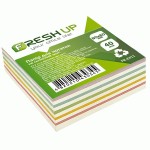 Блок паперу для нотаток 80х80x40мм. не клеєний мікс Flesh Up, FR-2411 FR-2411