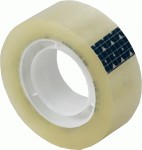 Клейка стрічка канцелярська, 18мм х 30м., прозора, по 8 шт., BM.7153-01 BM.7153-01