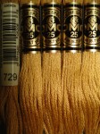 Нитка муліне DMC 729 729