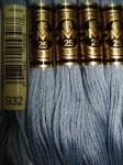 Нитка муліне DMC 932 