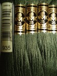 Нитка муліне DMC 935 