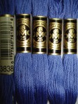Нитка муліне DMC 3838 
