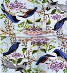 Серветка для декупажу, 'Птахи на гілці'.  33*33 см, 3-х шарові