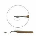 Мастихін ROSA Studio 11916 ромб, довжина 3,5 см 11916