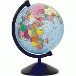 Глобус політичний D-160 мм., український
