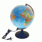 Глобус політичний D-220мм. з підсвіткою, український