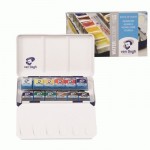 Набір акварельних фарб VAN GOGH, 12кол. в мет. пеналі+пензлик