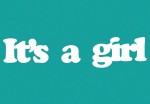 Чипборд 'It's a girl' 40х50мм SL-042 SL-042