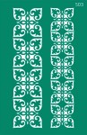 Трафарет самоклеющийся Бордюрный серия 'Ажур', 13*20см, №503 503