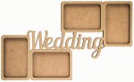 Заготовка рамка Wedding, МДФ, 50х28х0,6см, 1шт, Rosa Talent