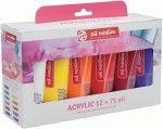 Набір акрилових фарб ArtCreation, 12кольорів по 75мл. в тубах, Royal Talens 