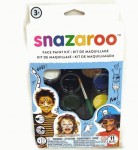 Набір фарб для гриму Boy hanging palette kit, 8кол. по 2мл +пензлик +губка Snazaroo 