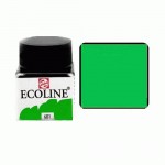 Фарба акварельна рідка Ecoline, Зелена світла 601, 30мл, Royal Talens 601