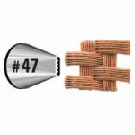 Насадка на кондитерський мішок стрічка 'Ribbon decorating tip' #47 Wilton 418-47
