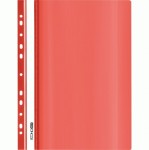 Папка-швидкозшивач глянець А5 з перфорацією, фактура 'глянець', червоний, E31506-03 E31506-03