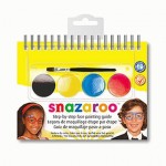 Набір фарб для гриму SUNGLAS, 4 фарби + 1 пензлик, Snazaroo 1196043