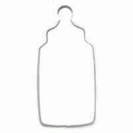 Форма для печива 'Пляшечка' 5*10cm. Wilton