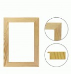 Багетна рама Класік, плоска, клеєна (17*40мм), 40*60см, ROSA Studio GPK174004060