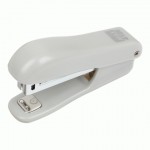 Степлер пластиковий (круглий), JOBMAX, 10 аркушів, (скоби №10), 90x39x24мм., сірий, BM.4102-09 BM.4102-09