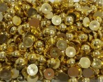 Напівперлинка, золото 8мм. 7648 