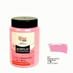 Фарба акрилова Acrylic, Рожевий світлий, 421, 400мл, Rosa Studio 421