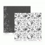 Бумага двусторонняя для скрапбукинга, 30.48 * 30.48см 'Recipe Book '1, 200г / м2 5316041 5316041
