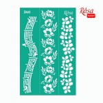 Трафарет самоклеющийся Фоновый серия 'Emotion & Romance', 13*20см, №340 №340