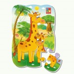 Пазли на магніті А5' 'Жирафики', VT3205-79 (укр.), Vladi Toys VT3205-79