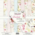 Набор двусторонней бумаги для скрапбукинга 30,5*30,5см 'Orchid song', 250г/м2, 10 листов, FDSP-01100 FDSP-01100