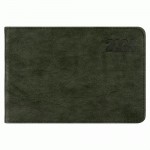 Щотижневик датований, 10*15см, Leo Planner 'Case' м’який, 128стор., хаки, 252463 252463