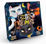Гра настільна розважальна ’’Cats Agents’’, укр., G-CA-01-01U, Danko toys G-CA-01-01U