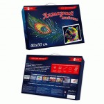 Алмазна мозаїка 'Яскравий пес', 40*50см, з підрамником, 954096, Santi 954096