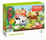 Пазл 'Сільські пригоди', 60 елементів, 300377, Dodo Toys 300377