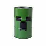 Стакан-підставка бочка YES 'Minecraft. Creeper' метал, 708096 708096
