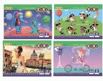 Альбом для малювання, А4, 8 аркушів, 120 г/м2, на скобі, KIDS Line, ZB.1420 1420