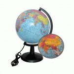 Глобус політичний D-320мм. з підсвіткою, український